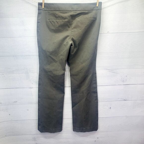 Ann Taylor LOFT Womens Marisa Fit Career Pants Stretch Bootcut Brown Size 10 - Picture 7 of 12